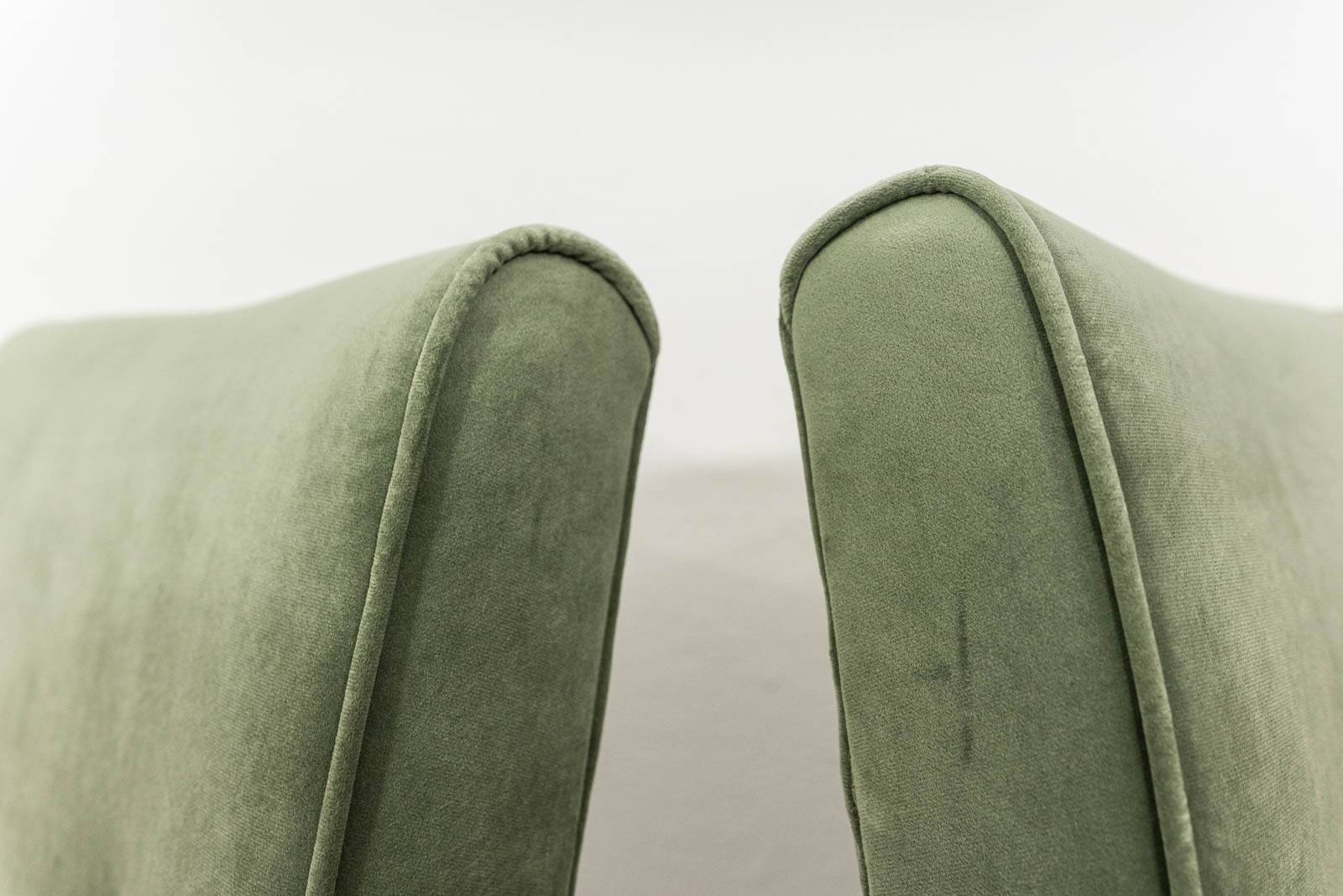 Mid Century Armchairs By Edmund Homa Gfm 18, Poland, 1960s, Set Of 2