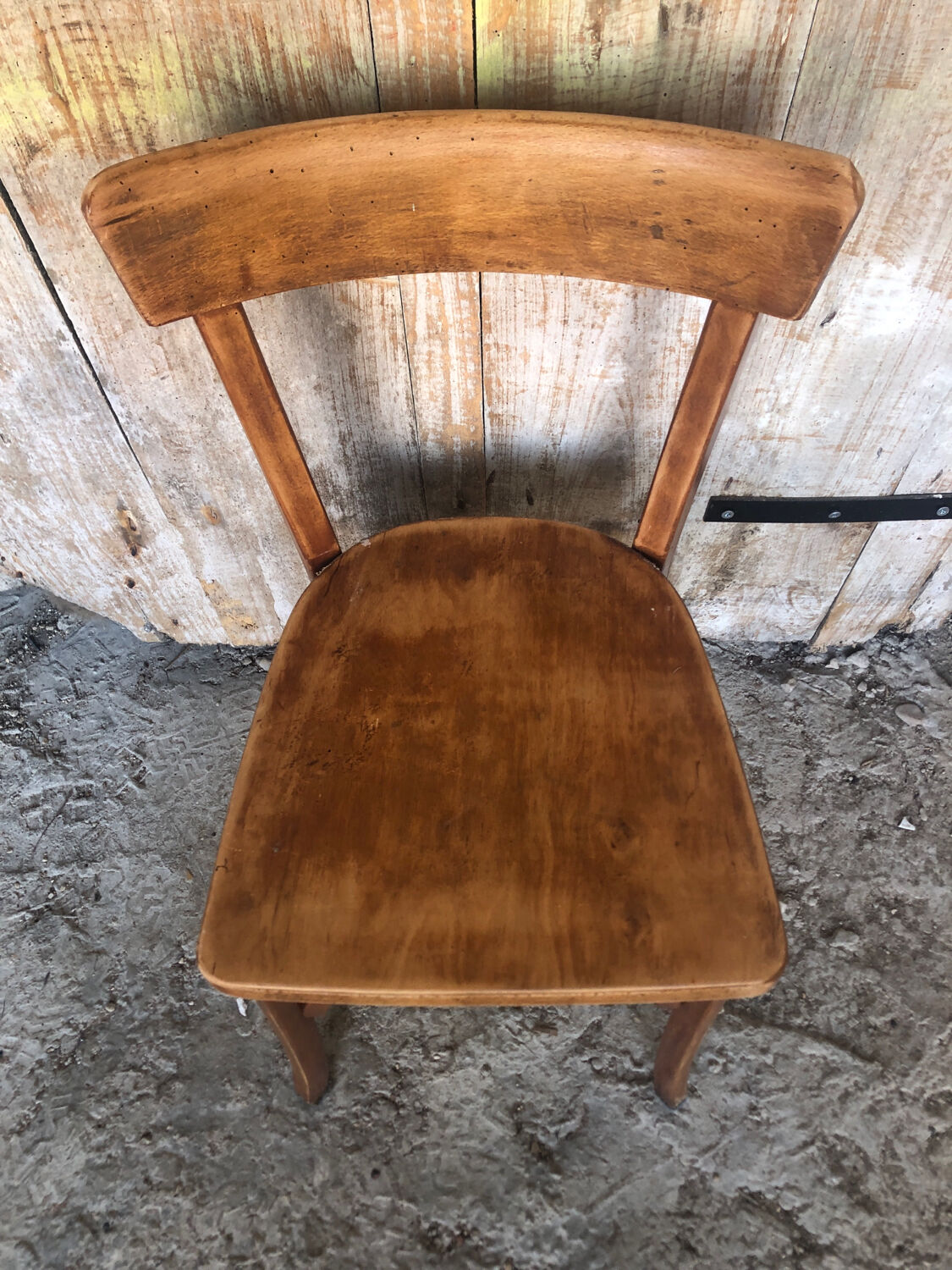 Chaise Bistrot BAUMANN Bois Vintage #A251
