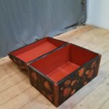 Painted chest in norman style