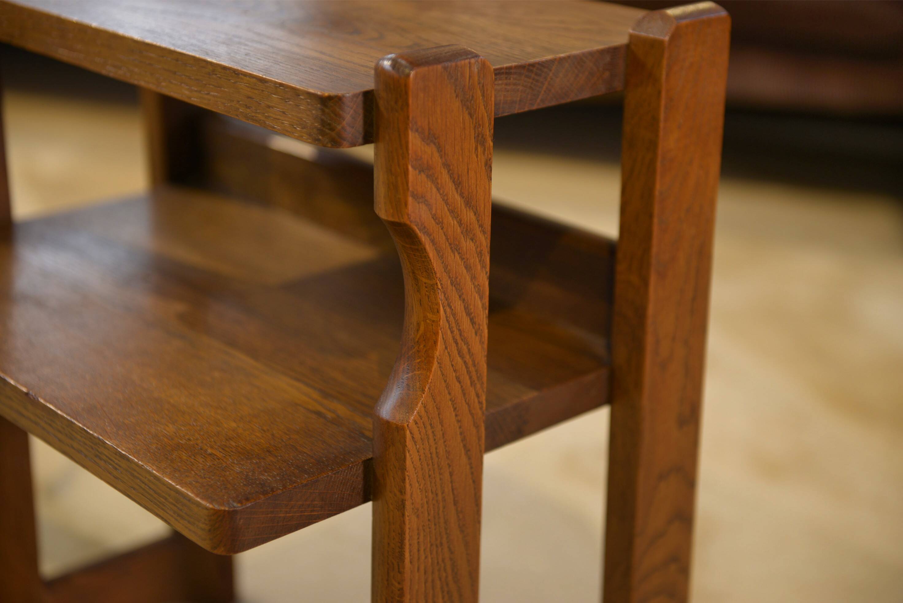 Pair of bedside tables by Guillerme and Chambron for "Votre Maison" 1960s