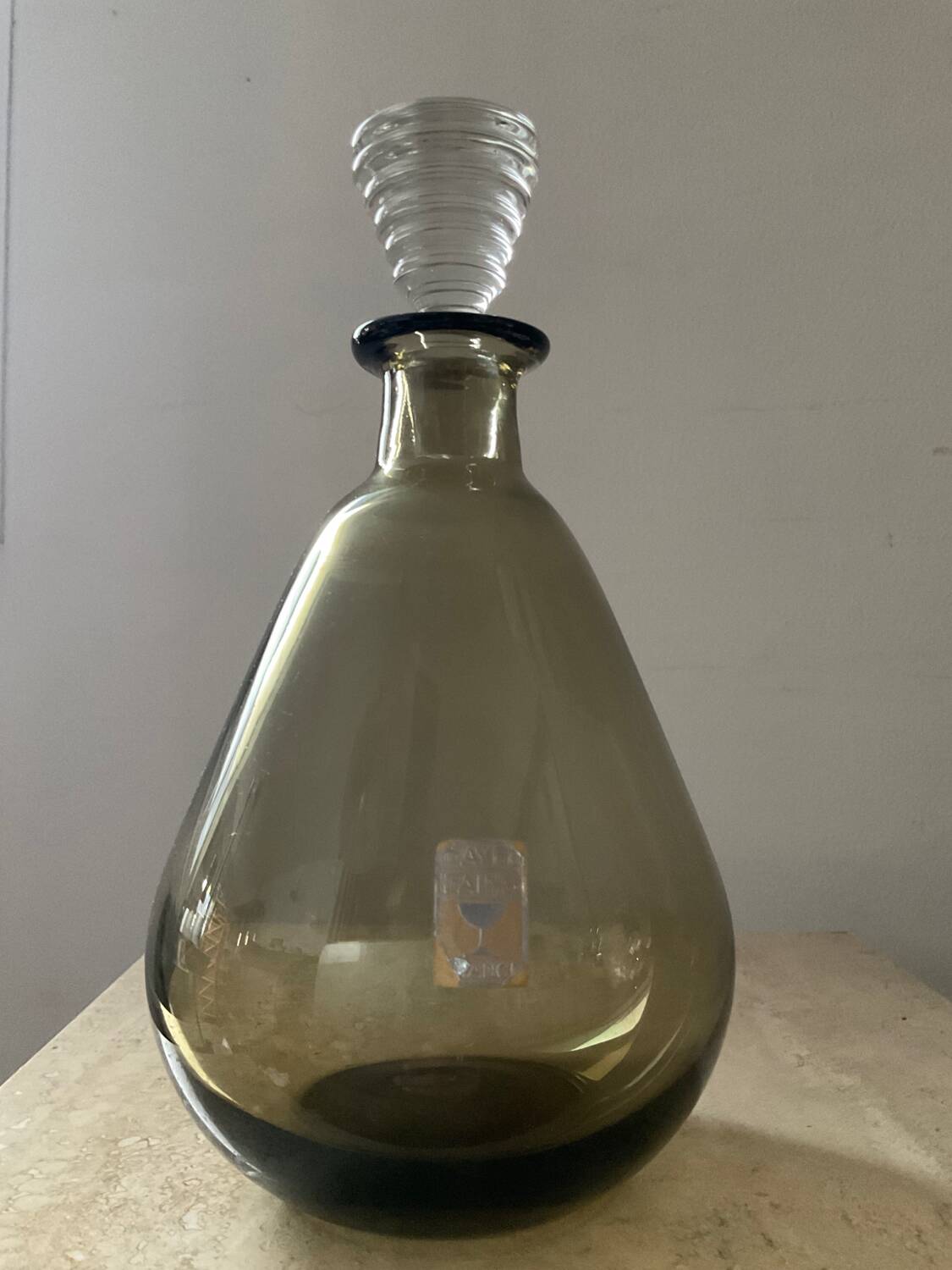 Art Deco liquor service Bayel Fains France