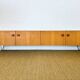 1960s minimalist Scandinavian teak sideboard