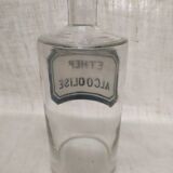 Bottle Glass Bottle Apothecary Pharmacy Ether Alcoholic Old Vintage