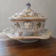 An imposing earthenware tureen from Moustiers