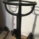 Pair of wrought iron fire tongs