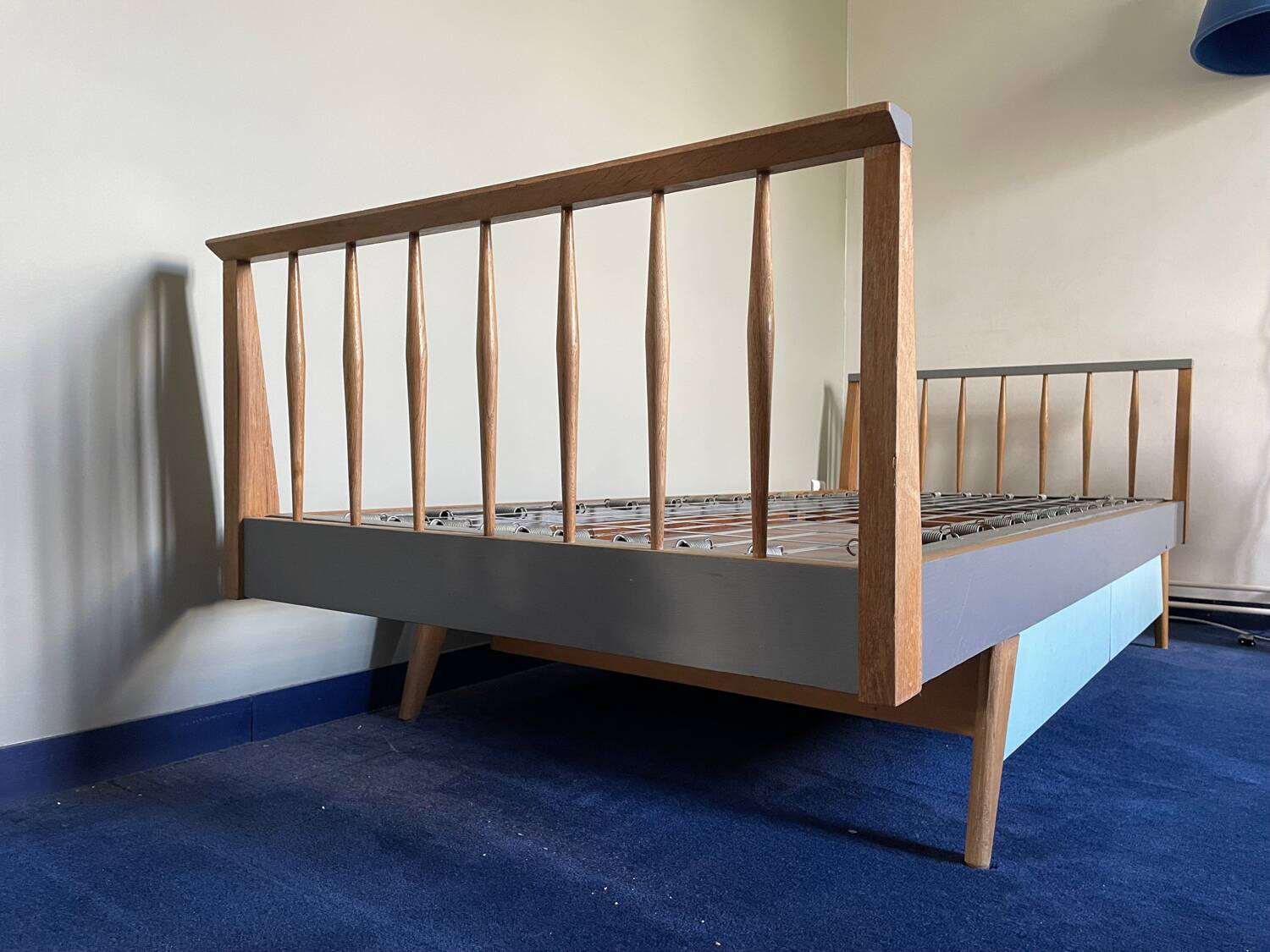 Scandinavian vintage single bed