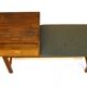 Oak telephone bench, Sweden, 1960