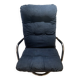 An armchair in very good condition from the 80s from Ikea smedsta model, it is in blue velvet
