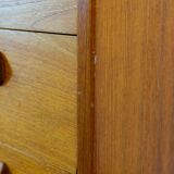 Mid Century Borge Mogensen Teak Chest of drawers / Shelf For Soborg Mobelfabrik, 60s