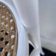 High stools in cane and curved wood 1970-1980
