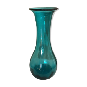 Vase ancien bleu
