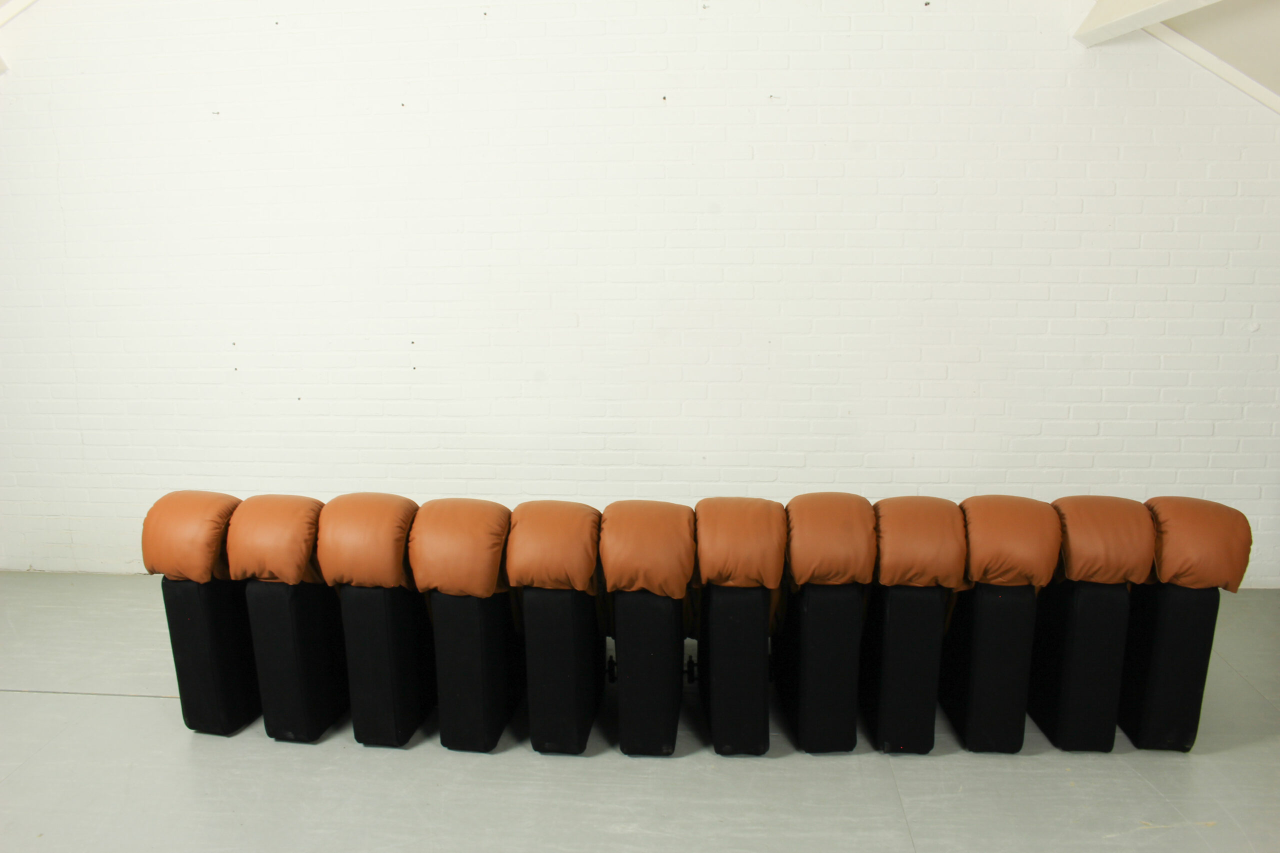 DS-600 'Non Stop' sofa by Eleonore Peduzzi Riva for De Sede with 12 elements, Switzerland 1970s