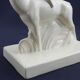 Onnaing, pair of Art Deco crackled antelope bookends