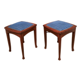 Pair of art nouveau stools