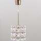 Lampe suspendue Carl Fagerlund pour Orrefors, Suède, 1960
