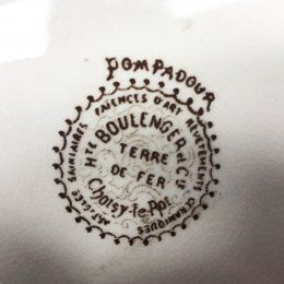 Hollow plate "Pompadour"