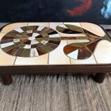 Coffee table Roger Capron Vallauris model Shogun