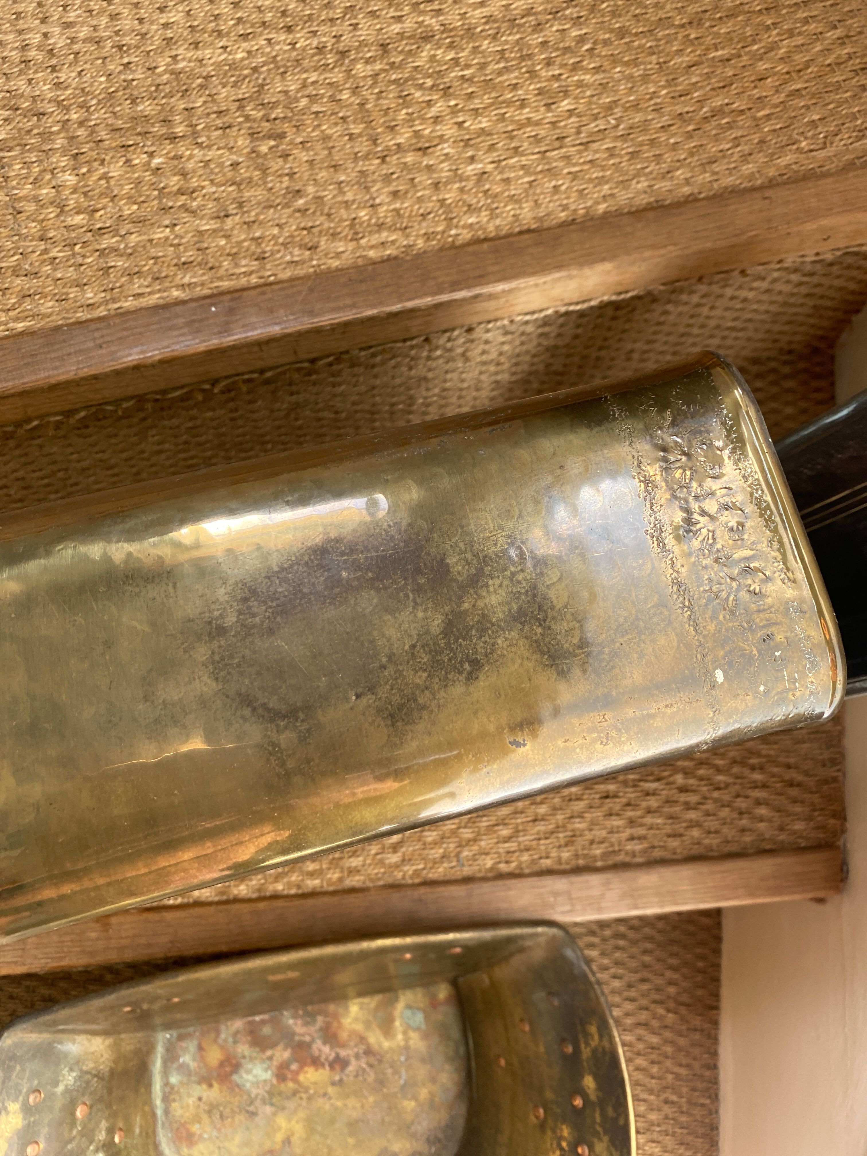 Copper fountain decoration