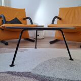 Table with orange slice by Paulin Artifort.