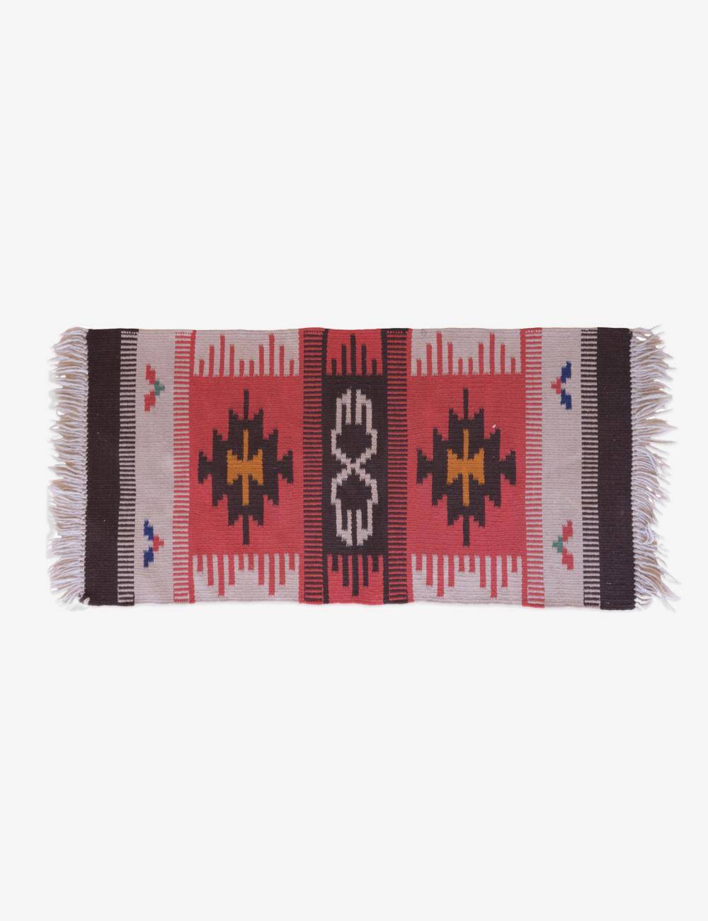 Czechoslovakia Kilim Rug - 141 x 67 cm