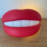 Lampe applique flabb ikea v0107 années 90 vintage pop art lèvres dent réglable