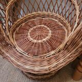 Rattan armchair