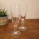 Lot de 2 flûtes à champagne en cristal