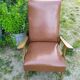 Fauteuil années 50 pieds compas