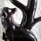 Enamelled cast iron umbrella stand