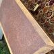 Wooden and brass bistro table