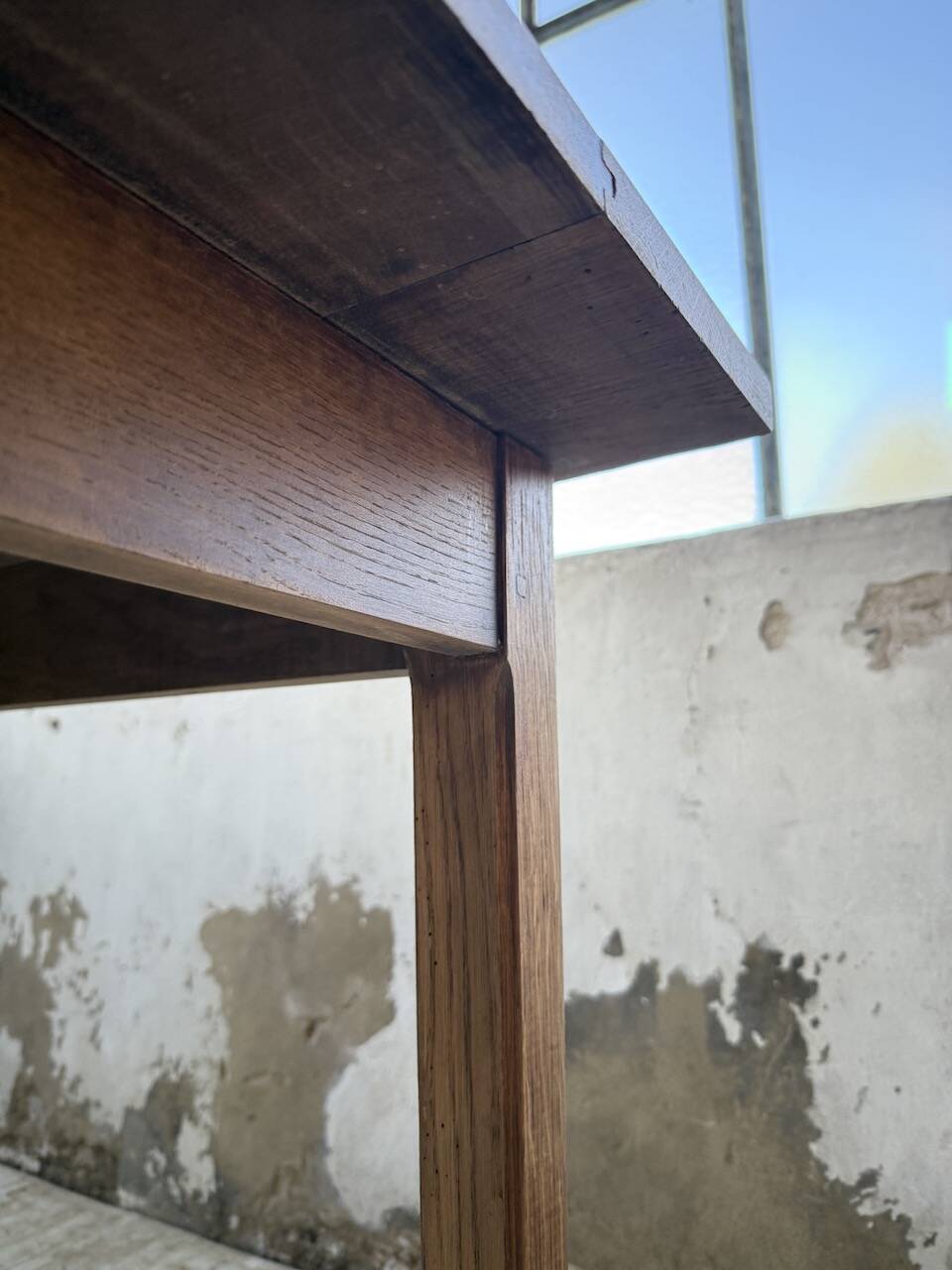 Oak farmhouse table 200cm