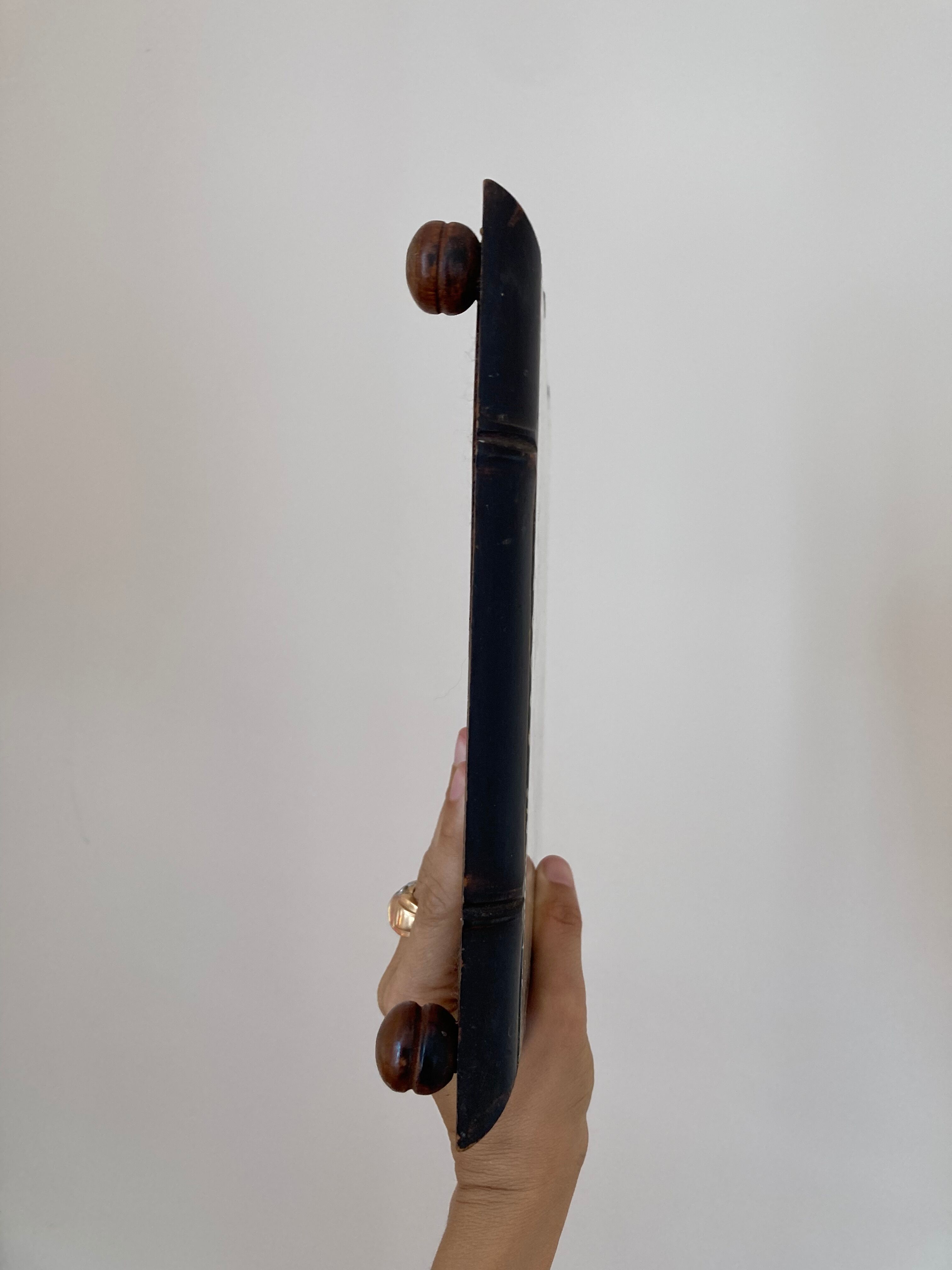 Underside in earthenware and wood late nineteenth century