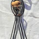 Antique kitchen mechanical whisk
