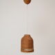 Mid-Century  Wicker Pendant from Uluv, 1960´s