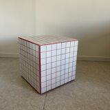 Cubes side table 40x40 ceramic
