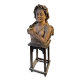 Terracotta bust of a woman, late 19th century