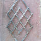 Stretchy flat rest in vintage silver metal