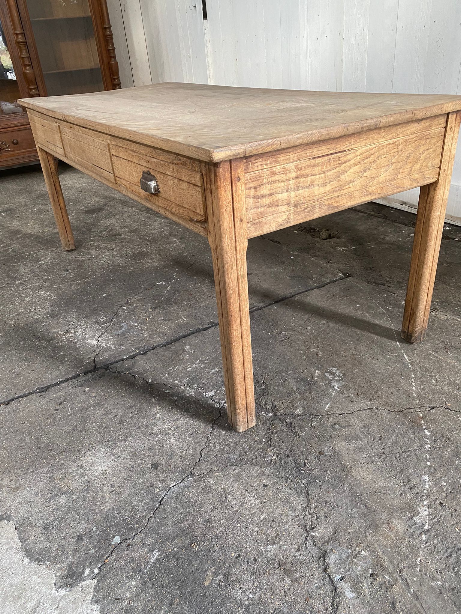 Oak craft table