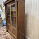 Library - Empire style display cabinet in mahogany