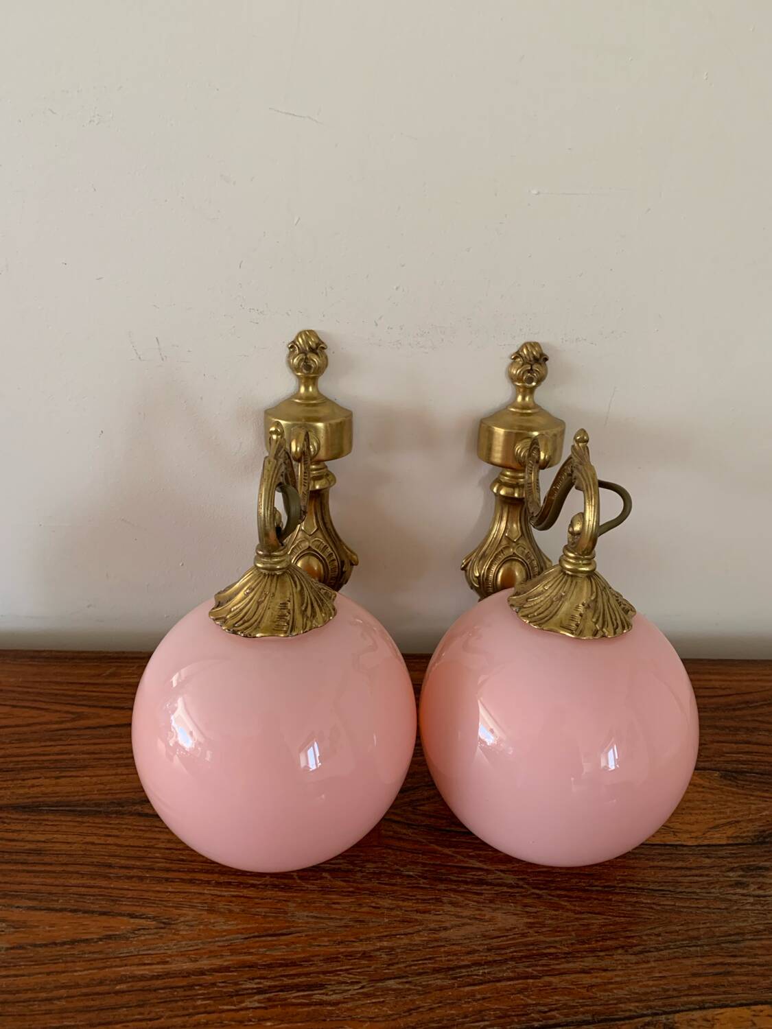 Pair of antique wall sconces