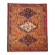 Kilim Anatolian Soumak handmade 142x118cm