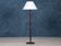 Mid-Century Floor Lamp in Rosewood and Brass, Denmark, 1960s