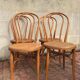Series of 4 sgdg patented bistro chairs