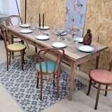 Oak farmhouse table