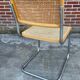Lot de  4 chaises modèle Cesca B32