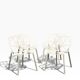 Pair of Chair One chairs — Konstantin Grcic for Magis, aluminium