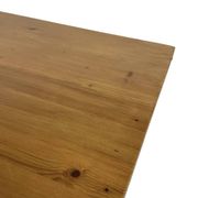 Table basse vintage en pin design minimaliste des années 1970