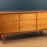 Retro teak & walnut maple mid century sideboard 1960s