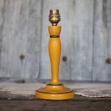 Wood lamp, vintage wooden lamp base, table lamp, living room lamp, lamp