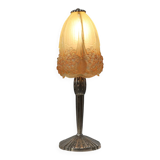 Art Nouveau Table Lamp by Muller Frères for Hettier & Vincent, France ca. 1